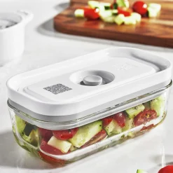 Fresh & Save Vakuumbeholder i glas str S