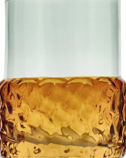 Fyrfadsstage Styles 7,7 x 10 cm Blå/Amber