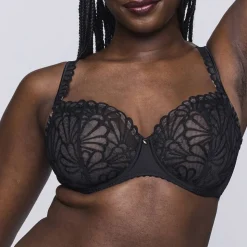 Gallipoli balconette bh med lodret søm