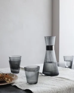 GC Mouthblown Vandkaraffel 1,0 l smoke