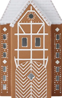 Gingerbread Lyshus stor brun