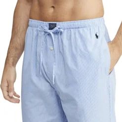 Gingham Poplin Long Sleep Set