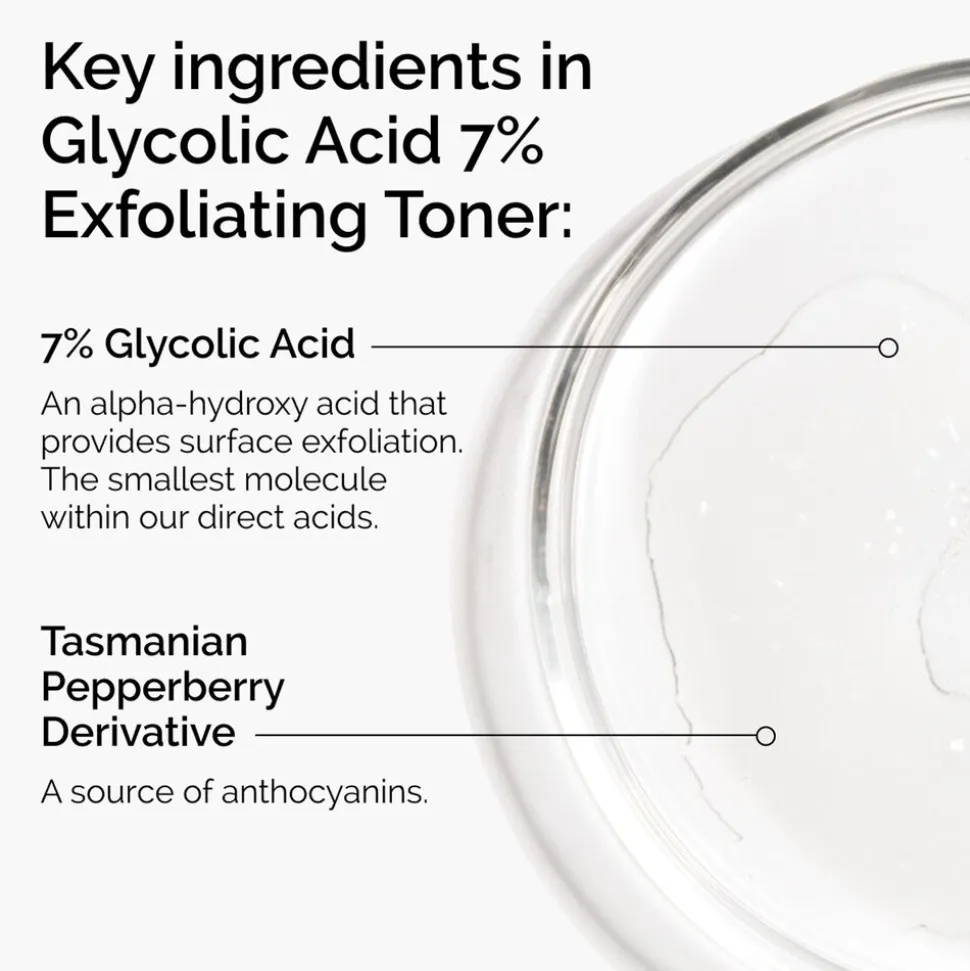 Glycolic Acid 7% Exfoliating Toner