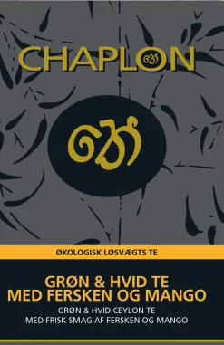 Grøn hvid te fersken og mango økologisk 100g