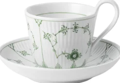 Grøn Mussel k/underkop, 24 cl