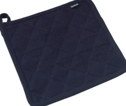 Grydelap 22,5x22,5 cm Sort