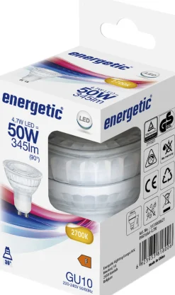 GU10 | PAR16 | 2700 Kelvin | 345 Lumen