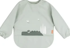 Hagesmæk m/ærmer og lomme Croco Grøn