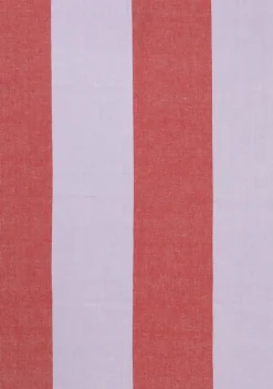 Hale Tea Towel - Red/Lilac