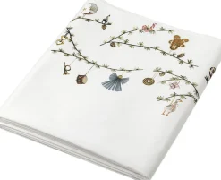 Hammershøi Christmas Dug 150x370 cm hvid m. deko