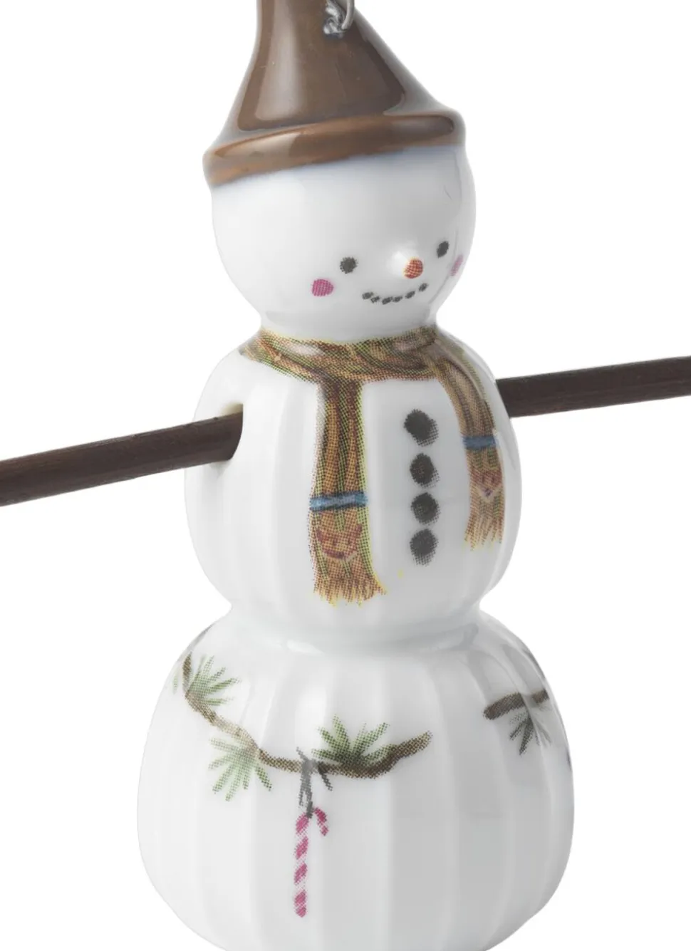 Hammershøi Christmas Snedreng hængende H7 hvid m. deko