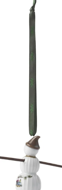 Hammershøi Christmas Snedreng hængende H7 hvid m. deko