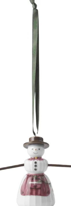 Hammershøi Christmas Snekone hængende H9 hvid m. deko