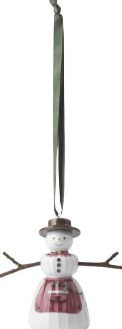 Hammershøi Christmas Snekone hængende H9 hvid m. deko