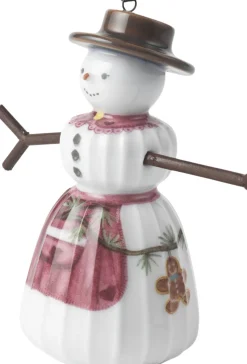 Hammershøi Christmas Snekone hængende H9 hvid m. deko