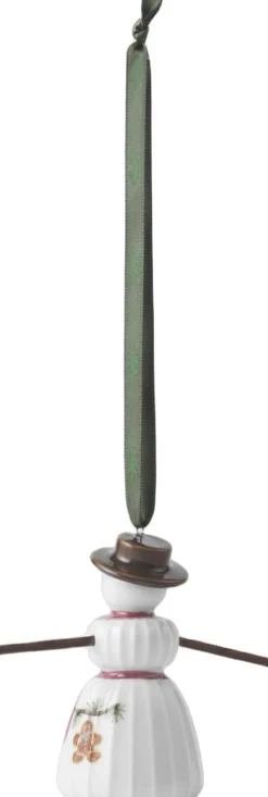 Hammershøi Christmas Snekone hængende H9 hvid m. deko