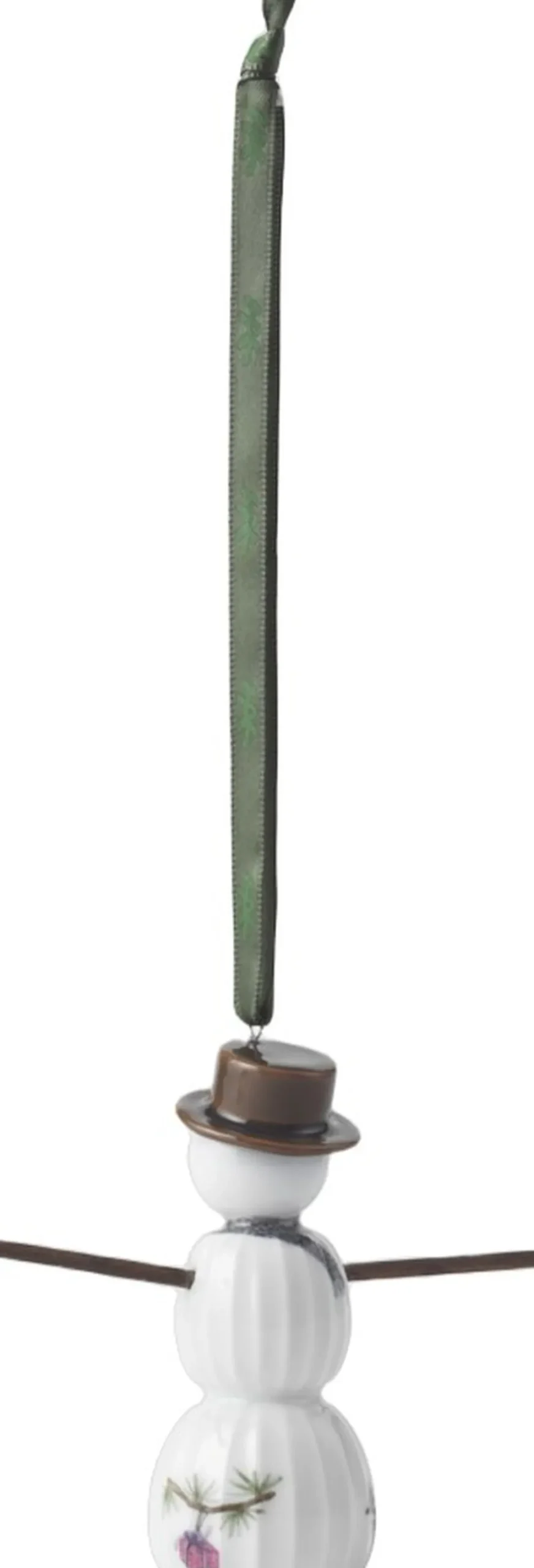 Hammershøi Christmas Snemand hængende H9. 5 hvid m. deko