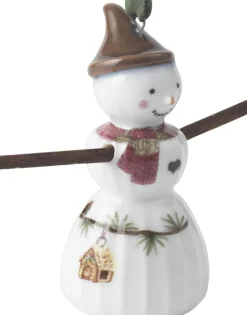 Hammershøi Christmas Snepige hængende H6. 5 hvid m. deko