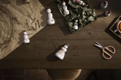 Hammershøi Christmas Snepige hængende H6. 5 hvid m. deko