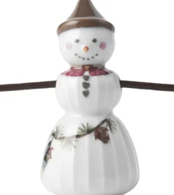 Hammershøi Christmas Snepige H8 hvid m. deko