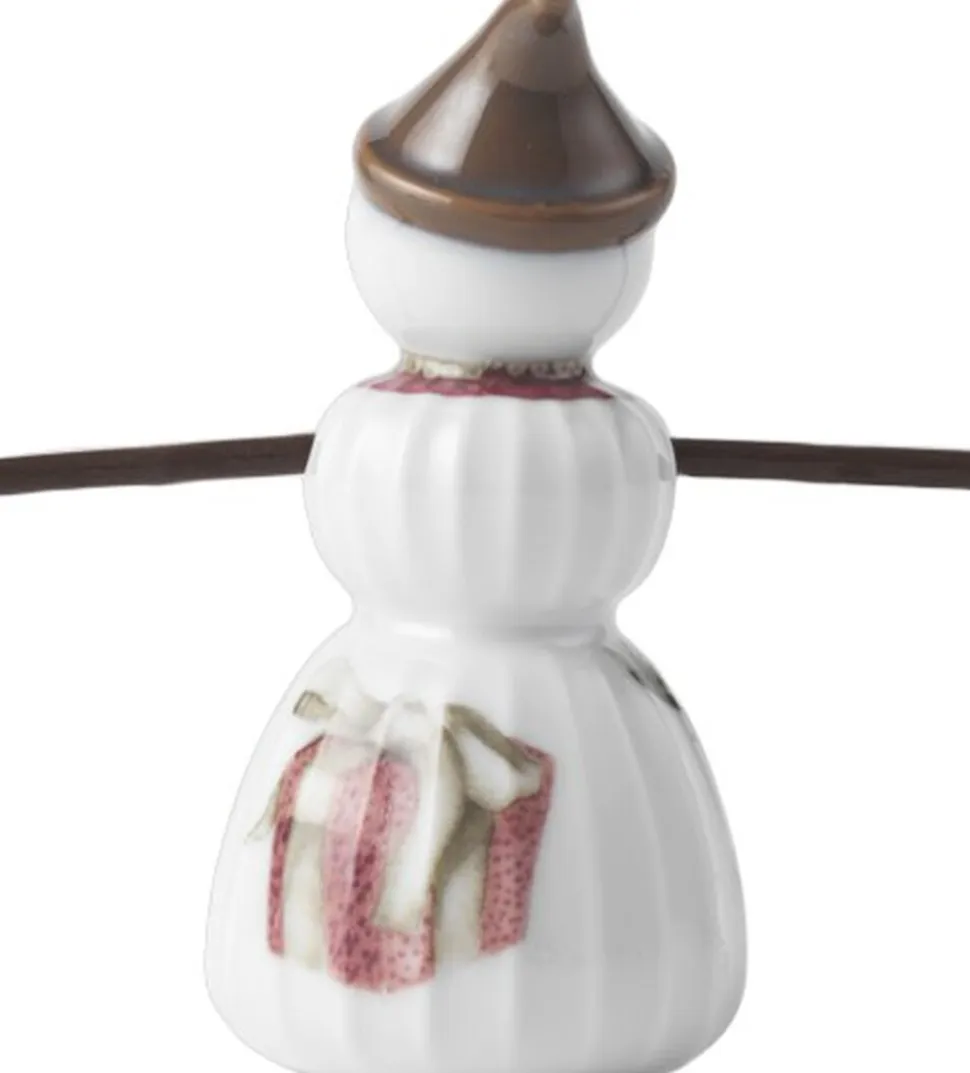 Hammershøi Christmas Snepige H8 hvid m. deko