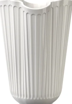Hammershøi Unfold Vase H20. 5 cm hvid