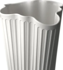 Hammershøi Unfold Vase H16. 5 cm hvid