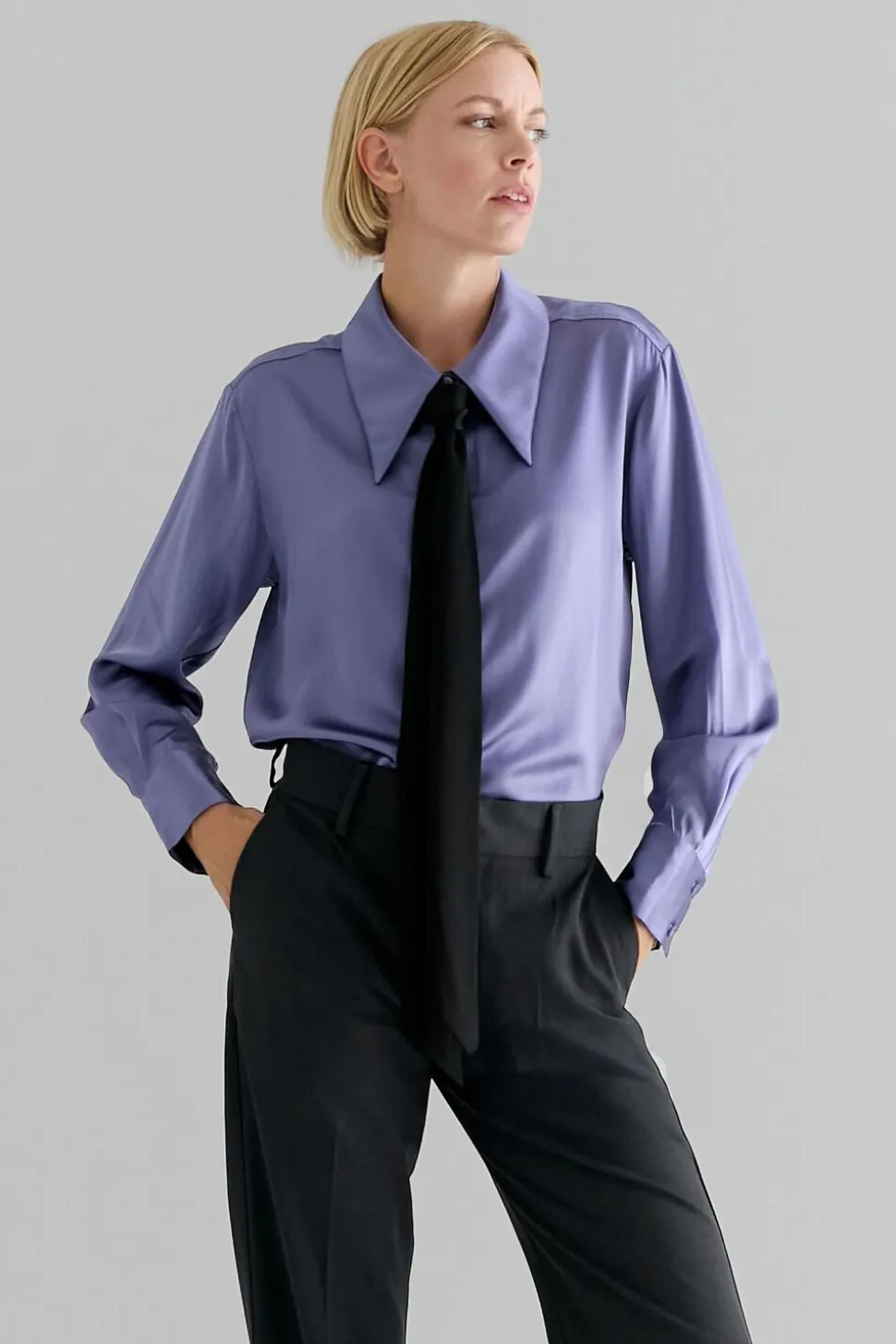 Hanna x MDNC Skjorte - 100% Silke