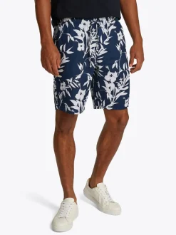 HARLEM PO LINEN PRINT SHORT