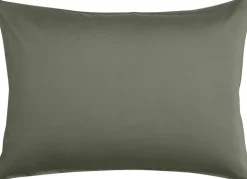 Harmoni stonewashed pudebetræk dæmpet grøn