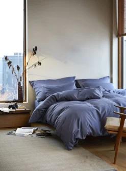 Harmoni stonewashed sengesæt denimblå