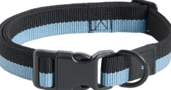 HAY Dogs Collar Flat-M/L-Blue, blac