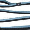 HAY Dogs Leash-Flat M/L-Blue, black