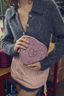 Heart Makeup Bag Purple Theatre Magic