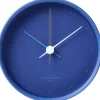 HENNING KOPPEL WALL CLOCK 10CM ICONIC BLUE
