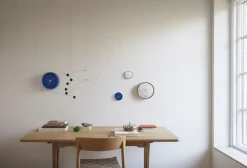 HENNING KOPPEL WALL CLOCK 10CM ICONIC BLUE