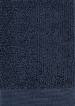 Håndklæde Dark Blue Classic 70x140