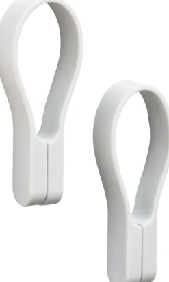 Håndklædestrop Loop magnet 2 stk. Soft Grey