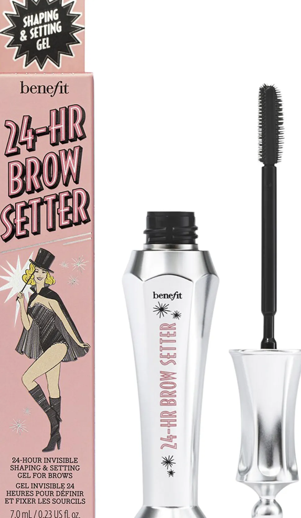 24-Hour Brow Setter gel - transparent bryn gel
