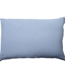 Hør vasket pude Kentucky Blue 60x90 Pantone 153915
