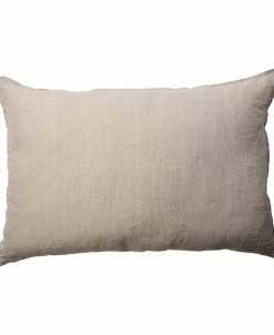 Hør vasket pude 60x90 Natural