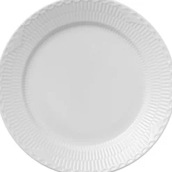 Hvid Halvblonde 27 cm. tallerken