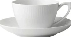 Hvid Riflet 28 cl. tekop