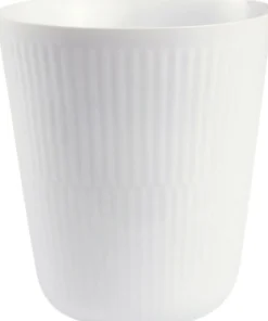 Hvid Riflet 29 cl. termokop