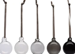 Iittala glaskugler 4cm 5-pak grå