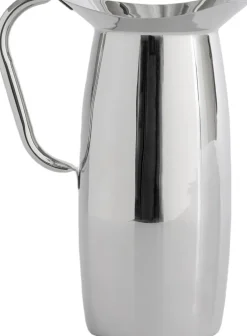 Indian Steel Pitcher-Tall-Stainless