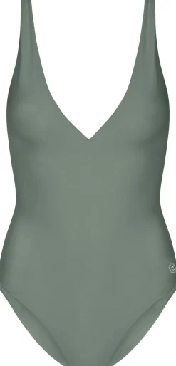 Java sculpt korset badedragt - Army