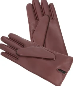 JILLLA Buckle Detail Leather Gloves