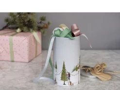 Kagedåse Vinter 10 x 18,5 cm Arctic Ice Metal