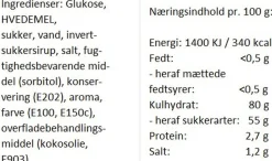 Karamel Nostalgi (blødt slik - uden gelatine)